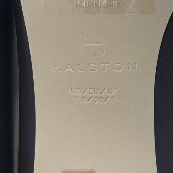 NWOB Halston Gayle Pointed Toe Stiletto Heels, Dark Brown, Size US 7.5 - Picture 8 of 13